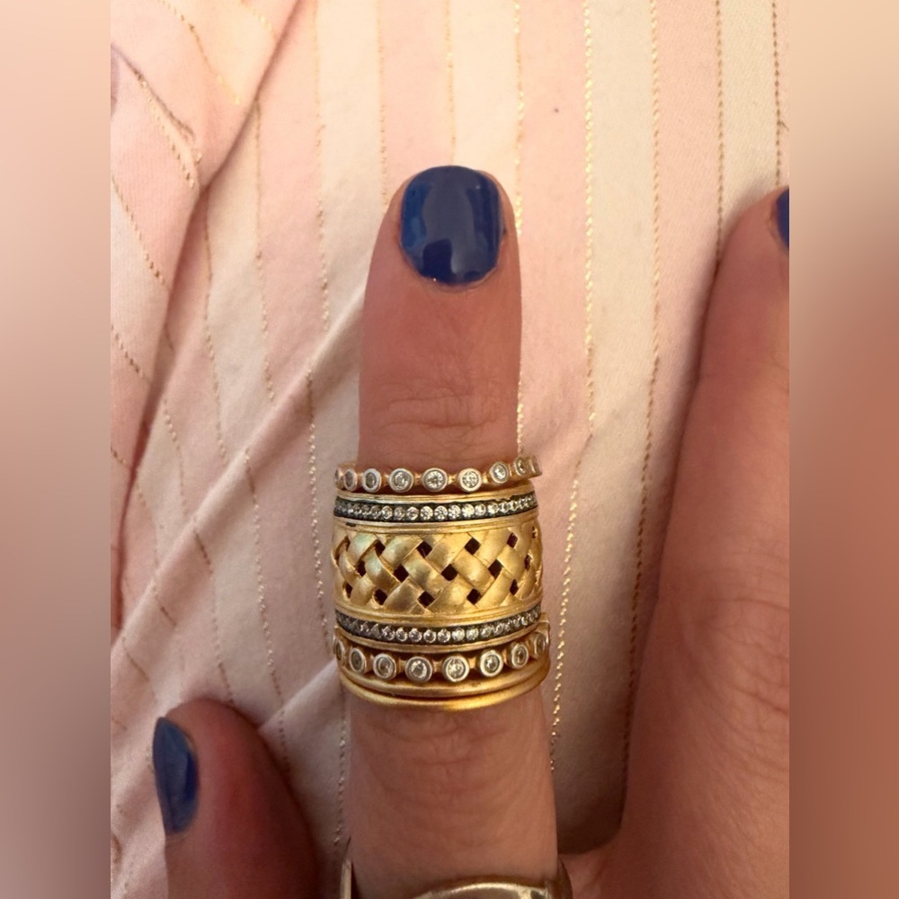 Frieda Rothman Stack Ring Size 6 - image 2